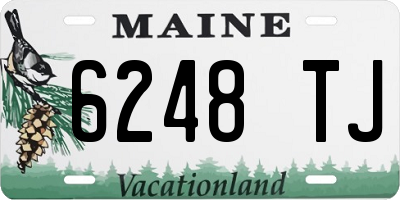 ME license plate 6248TJ