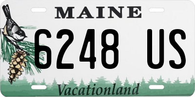 ME license plate 6248US