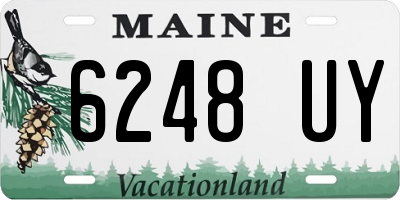 ME license plate 6248UY