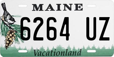 ME license plate 6264UZ