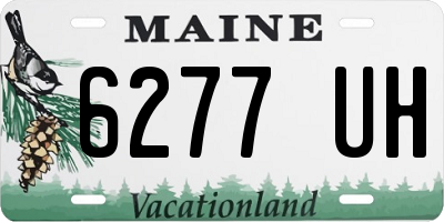 ME license plate 6277UH