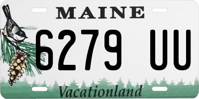 ME license plate 6279UU