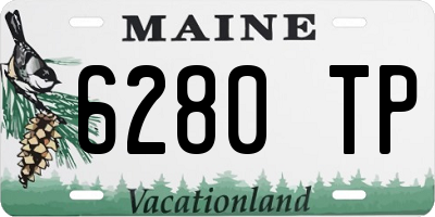 ME license plate 6280TP