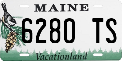 ME license plate 6280TS