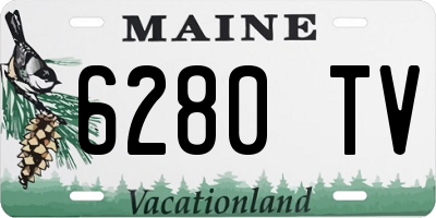ME license plate 6280TV