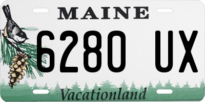 ME license plate 6280UX