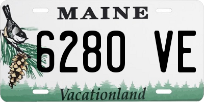 ME license plate 6280VE