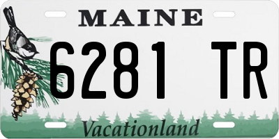 ME license plate 6281TR