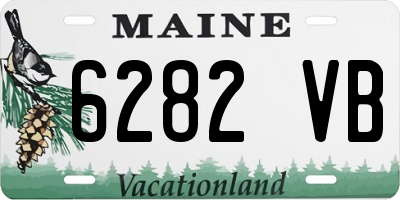 ME license plate 6282VB