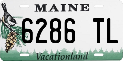 ME license plate 6286TL