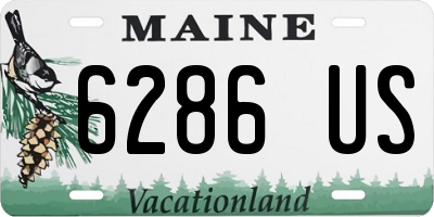 ME license plate 6286US