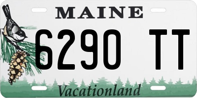 ME license plate 6290TT