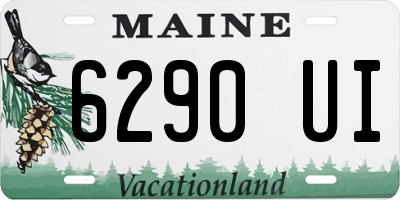 ME license plate 6290UI