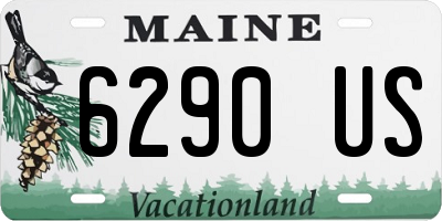 ME license plate 6290US