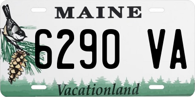 ME license plate 6290VA