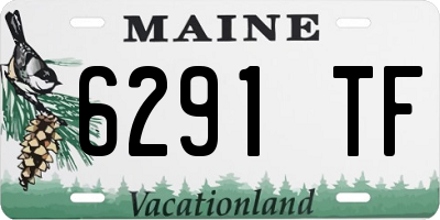 ME license plate 6291TF