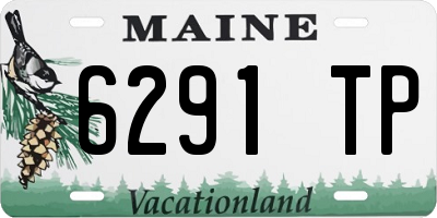 ME license plate 6291TP