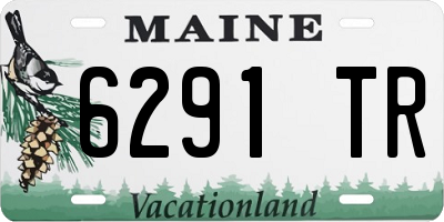 ME license plate 6291TR