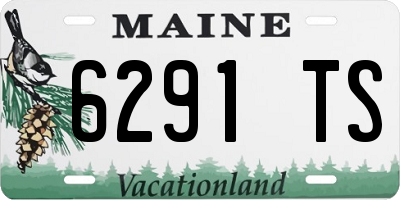 ME license plate 6291TS