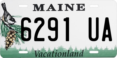 ME license plate 6291UA
