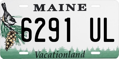 ME license plate 6291UL