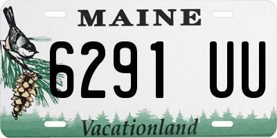 ME license plate 6291UU