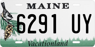 ME license plate 6291UY