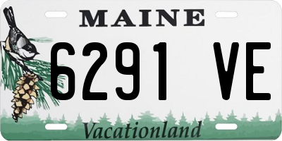 ME license plate 6291VE