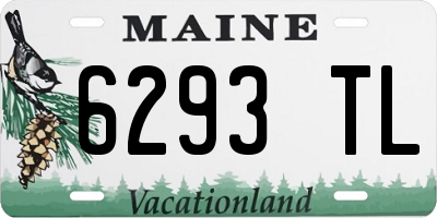 ME license plate 6293TL