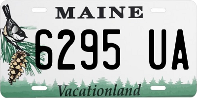 ME license plate 6295UA