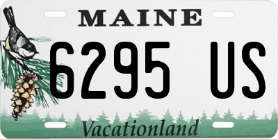 ME license plate 6295US