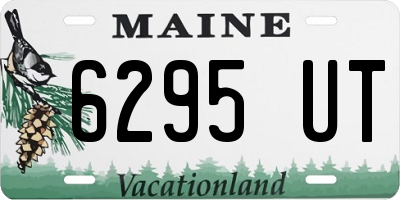 ME license plate 6295UT