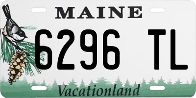 ME license plate 6296TL