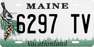 ME license plate 6297TV