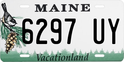 ME license plate 6297UY