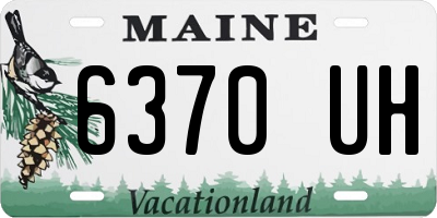 ME license plate 6370UH