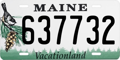 ME license plate 637732