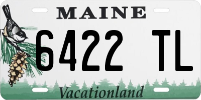 ME license plate 6422TL