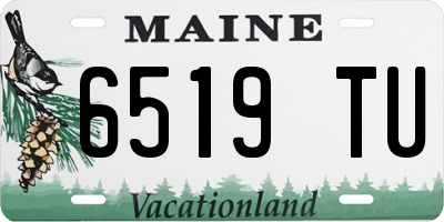 ME license plate 6519TU