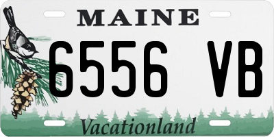 ME license plate 6556VB