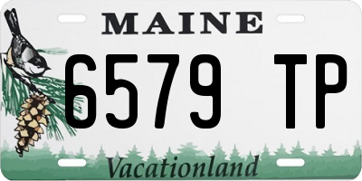 ME license plate 6579TP