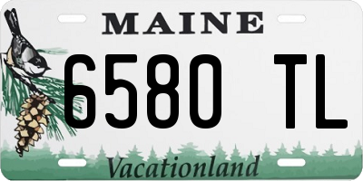 ME license plate 6580TL