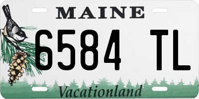 ME license plate 6584TL