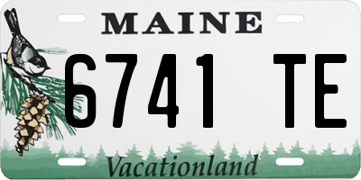 ME license plate 6741TE