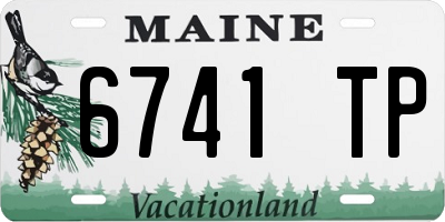 ME license plate 6741TP
