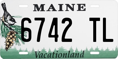 ME license plate 6742TL