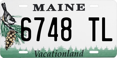 ME license plate 6748TL