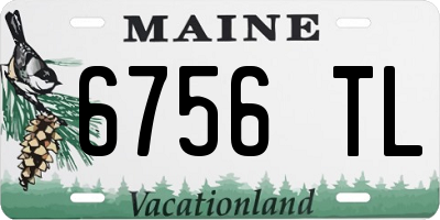 ME license plate 6756TL