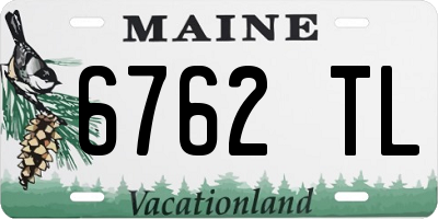 ME license plate 6762TL