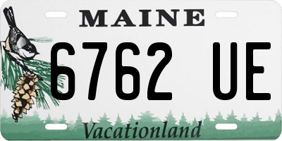 ME license plate 6762UE